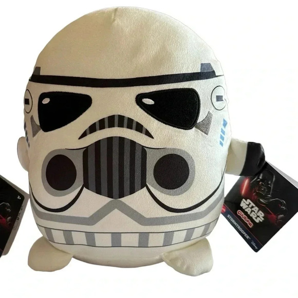 Star Wars Cuutopia Stormtrooper and Princess Leia Plush Toy Bundle - Picture 3 of 6